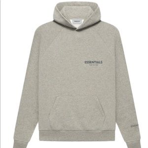 Essentials Fear of God Hoodie Sweatshirt Grey